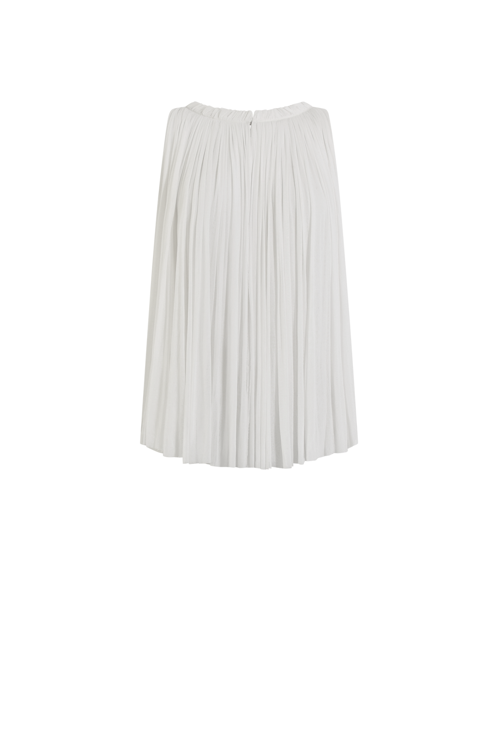 Silk Tulle Halter Top