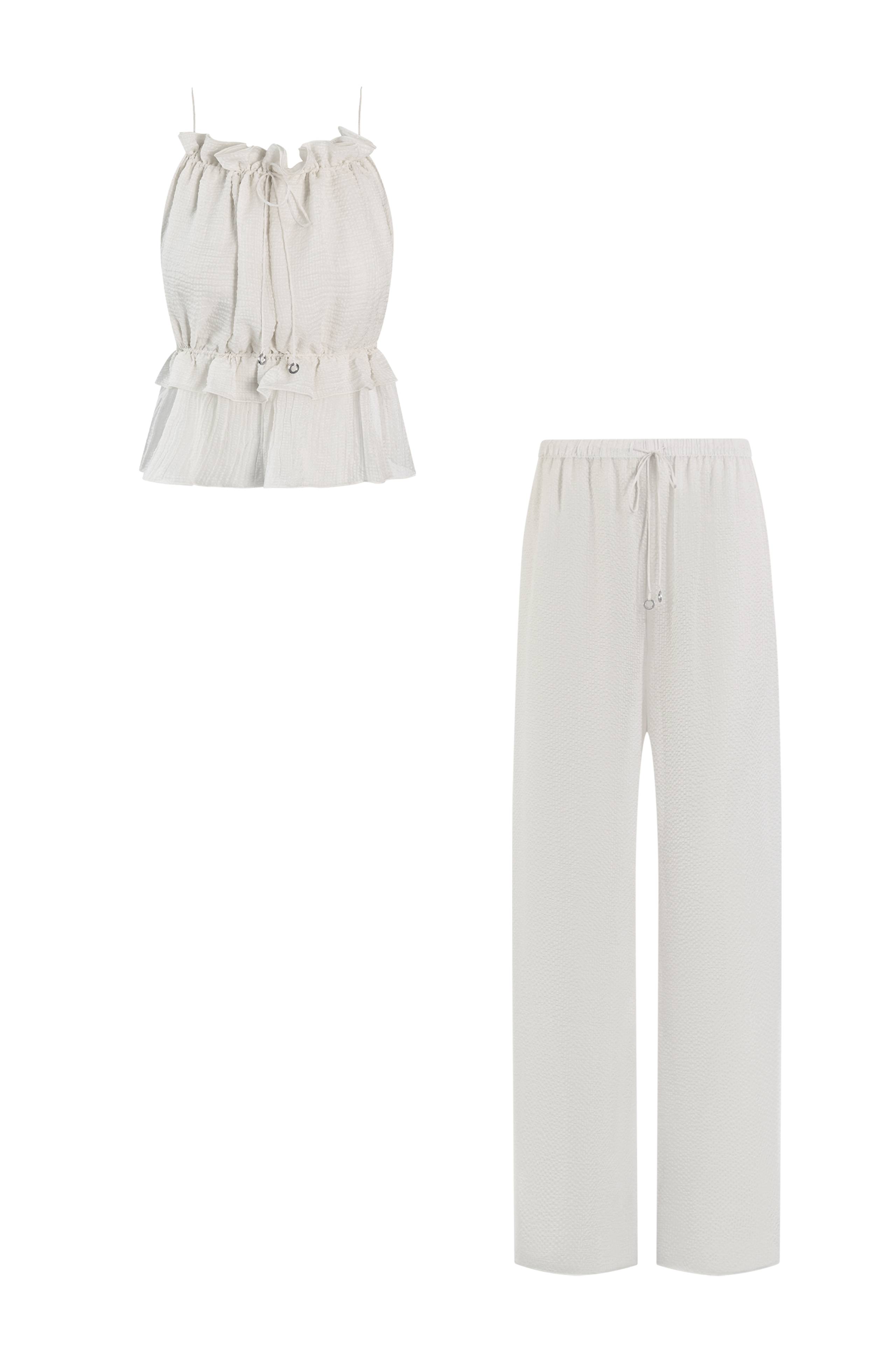 Silk Trousers String Set