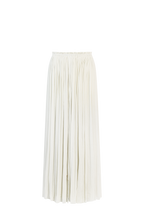 White Silk Tulle Skirt