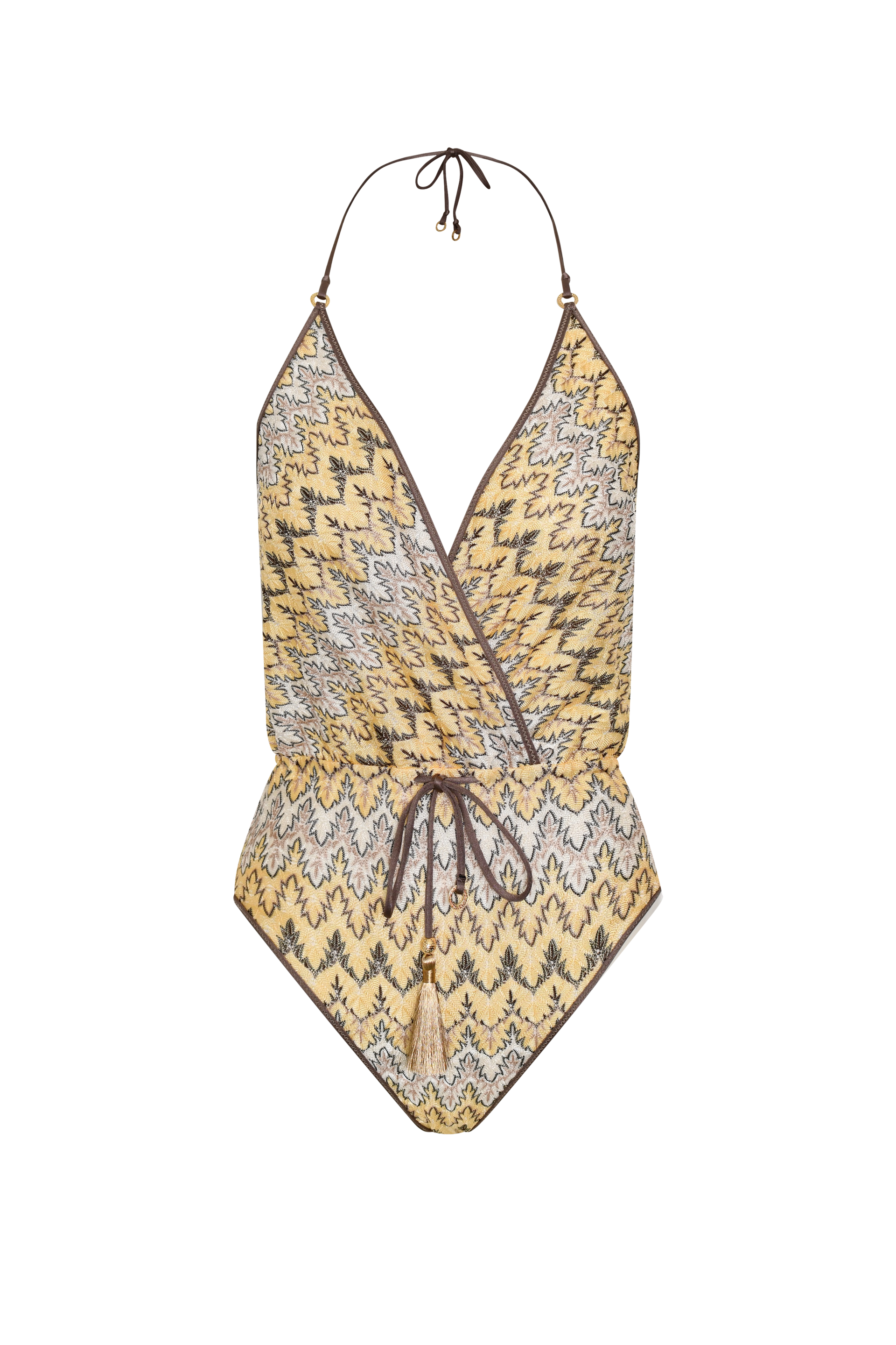 Knit V Swimsuit
