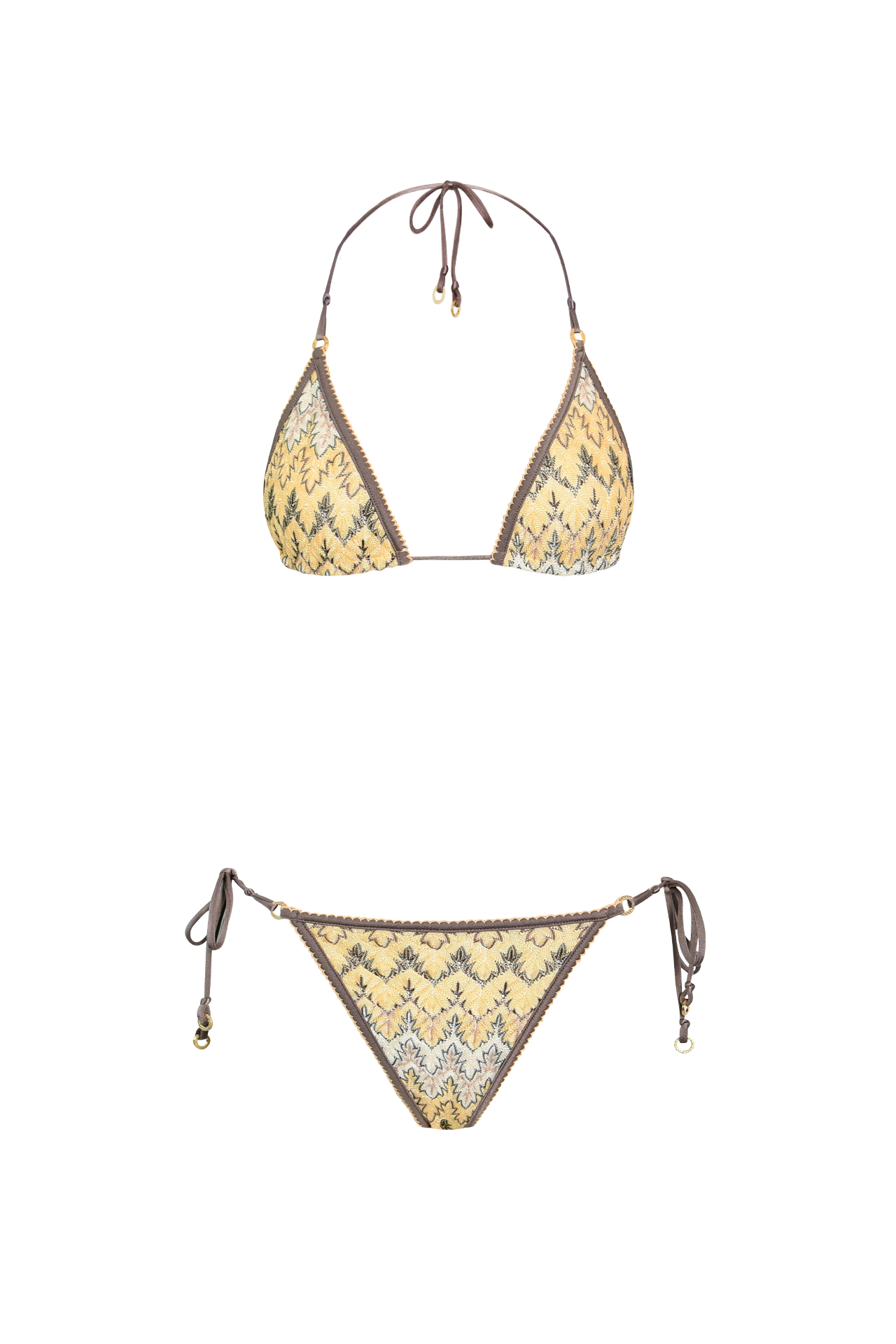 Knit Triangle Bikini