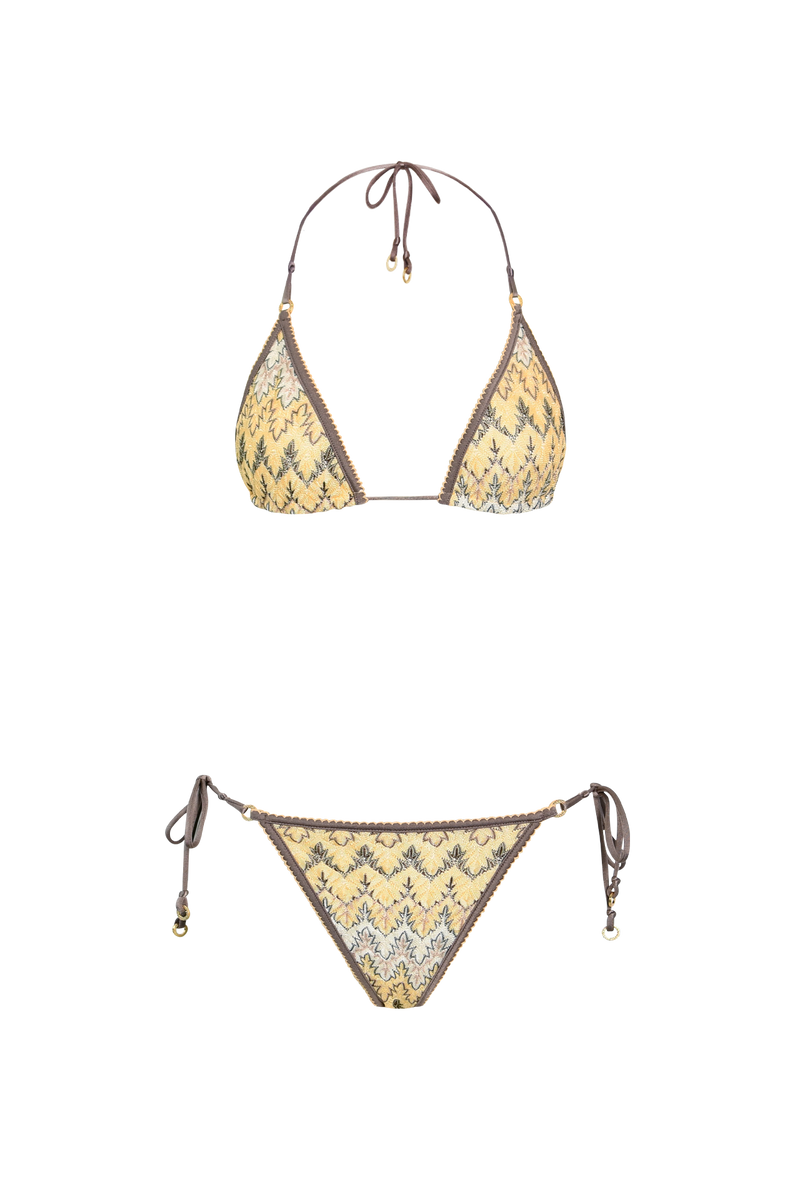 Knit Triangle Bikini