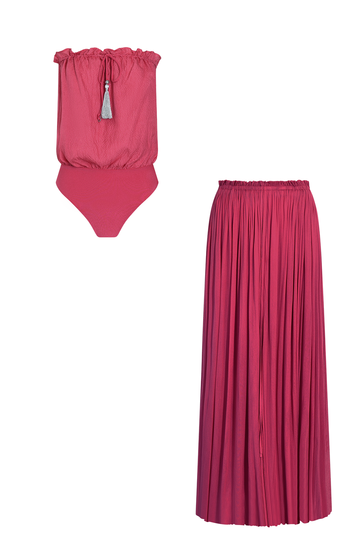 Silk Bandeau Set