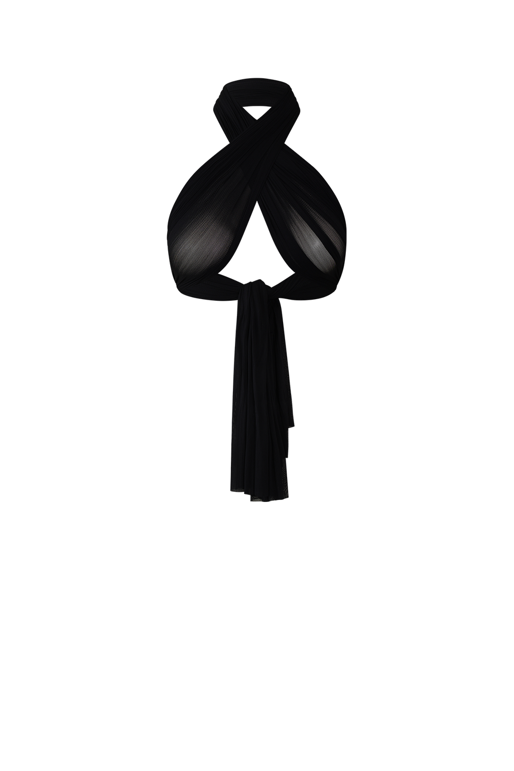 Silk Tulle Scarf