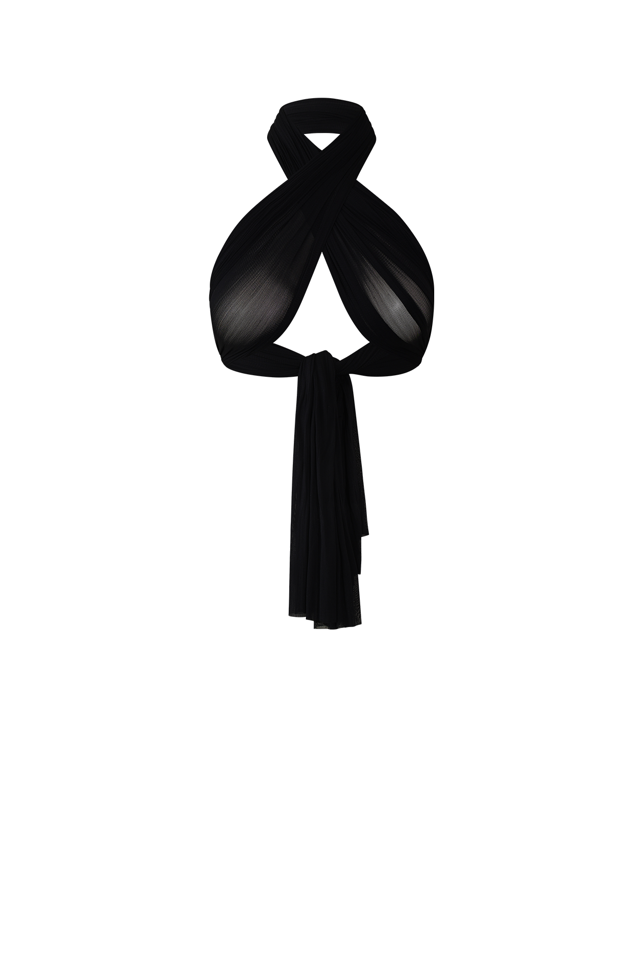 Silk Tulle Scarf