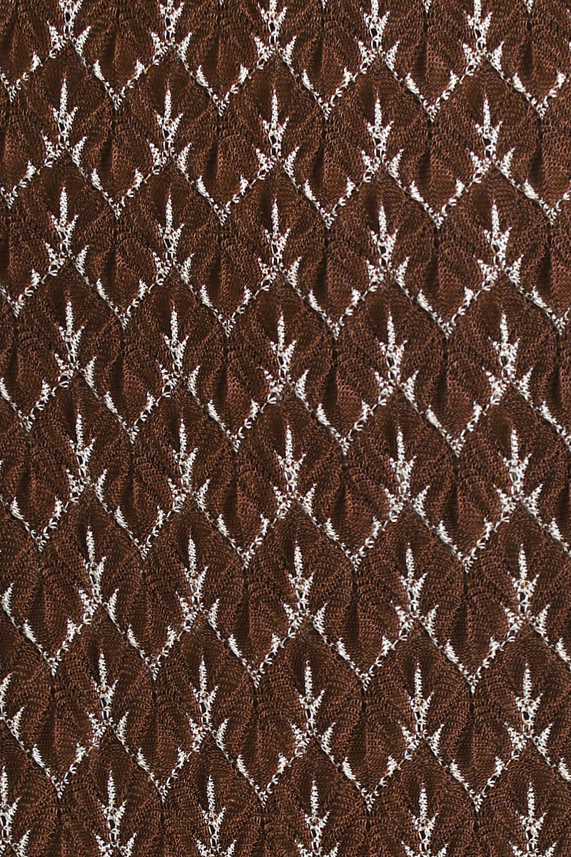 Knit V-Swimsuit