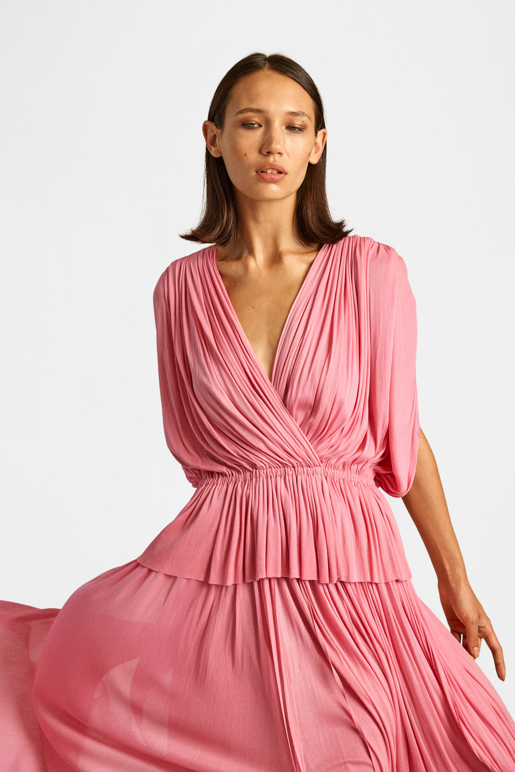 Bubble Silk Tulle Top