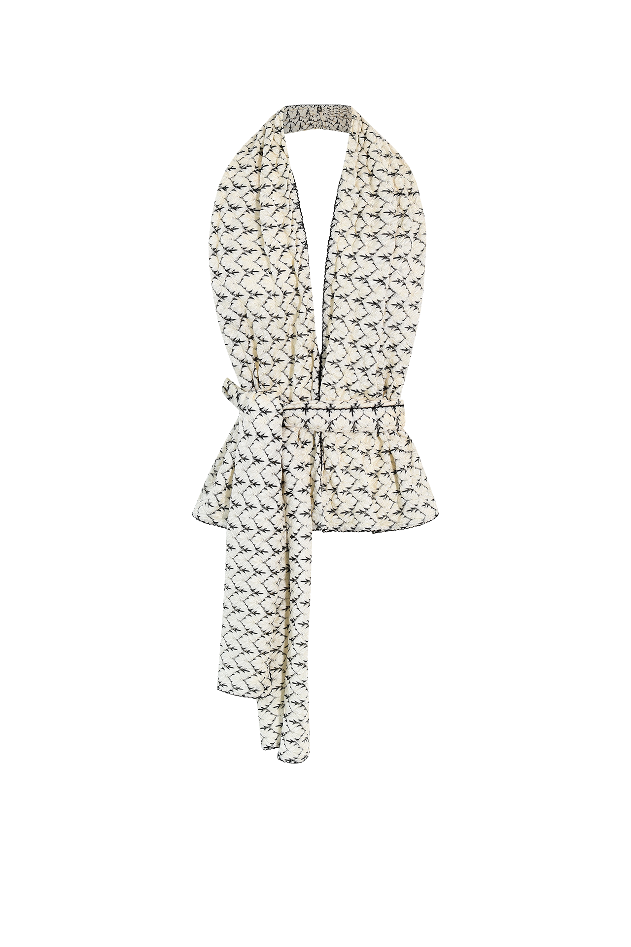Knit Scarf Set   /   Top