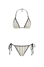BW Knit Triangle Bikini