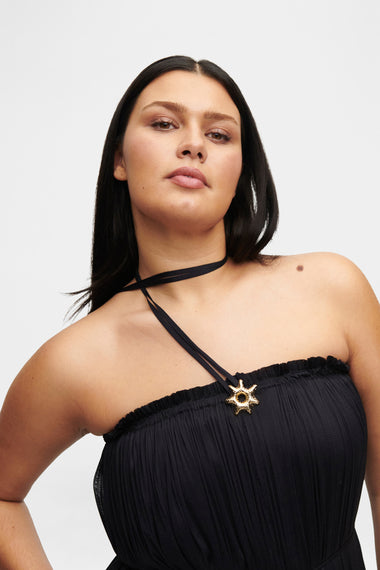 Star gold-plated pin, HANNE BLOCH