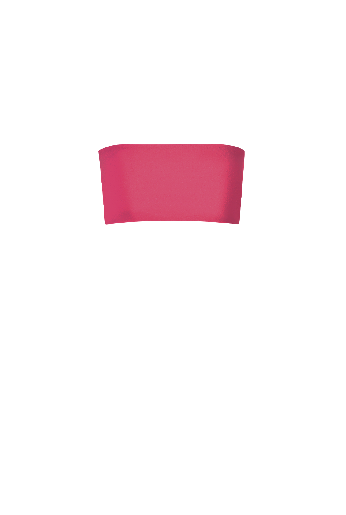 Pink Bandeau Top swim top, image 2, HANNE BLOCH