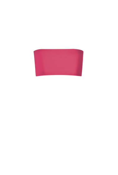 Pink Bandeau Top swim top, image 2, HANNE BLOCH