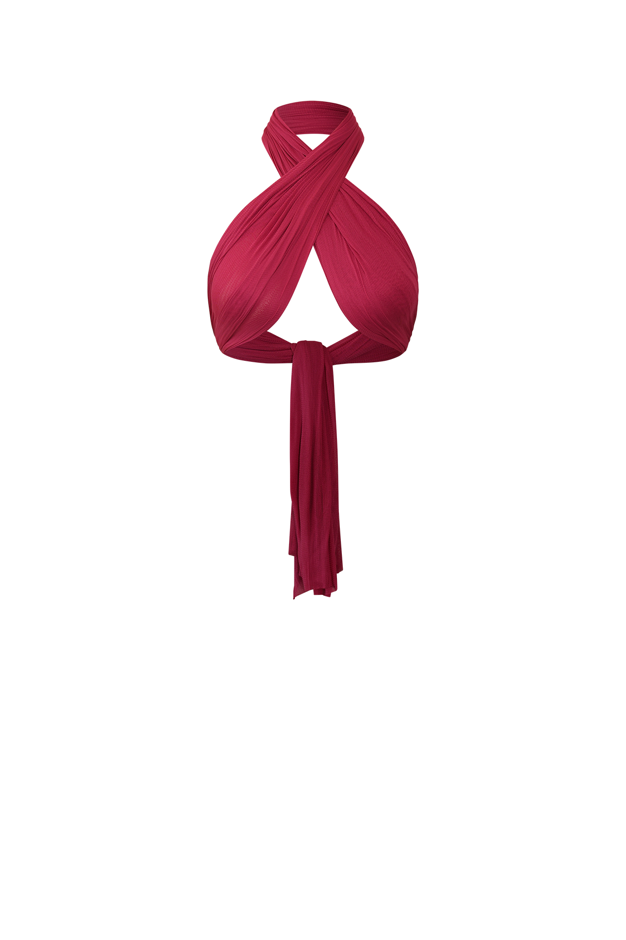 Pink Silk Tulle Scarf, raw-cut 100% Grade 6A mulberry silk tulle, image 4, HANNE BLOCH