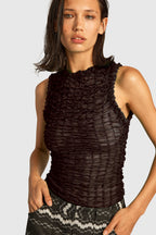 BW Knit Mini Skirt
