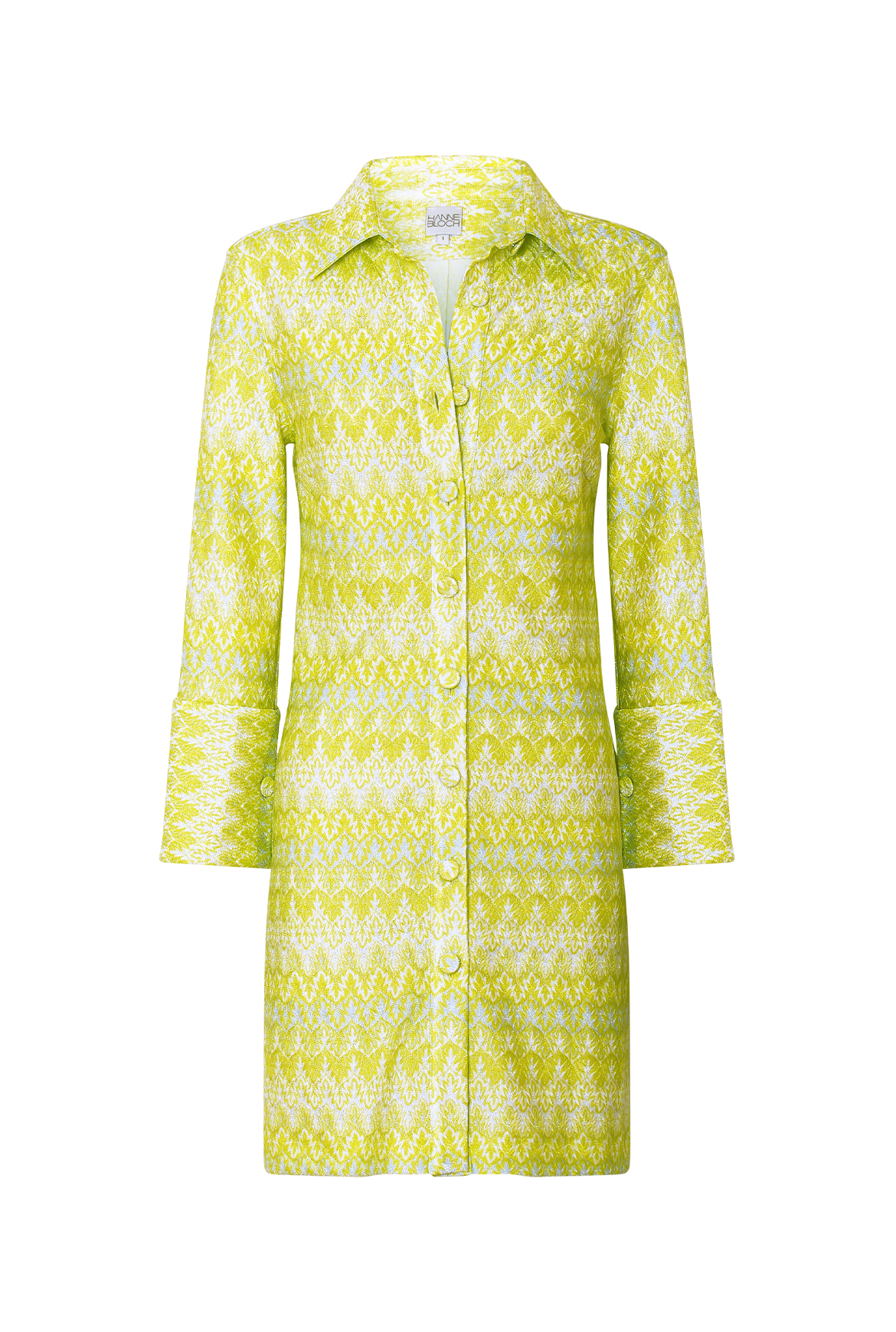 Acid Knit Short Shirt Dress - Product - Hanne Bloch Collection