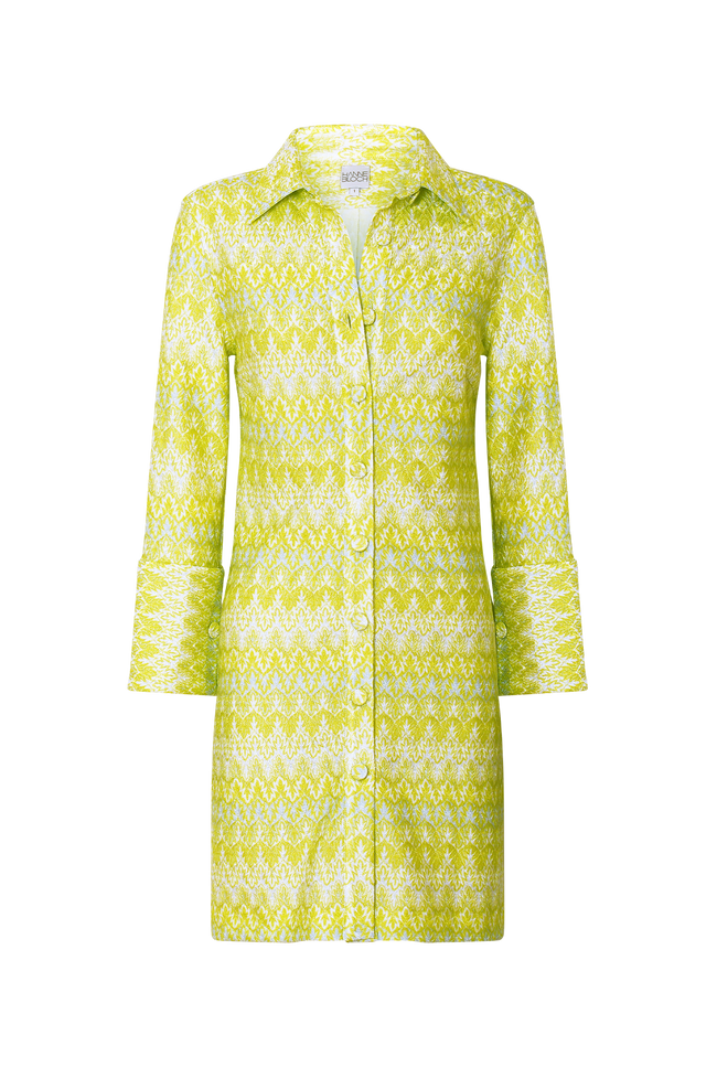 Acid Knit Short Shirt Dress - Product - Hanne Bloch Collection