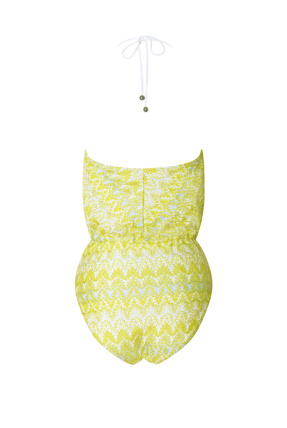 Acid Knit V-Swimsuit - Product - Hanne Bloch