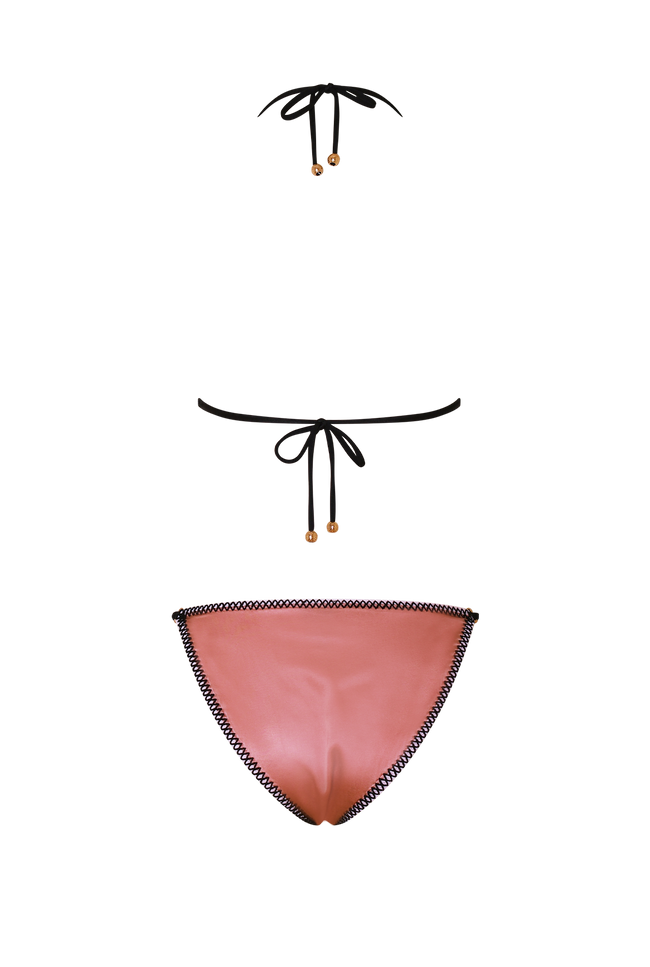 Satin Triangle Bikini