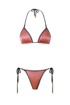 Satin Triangle Bikini