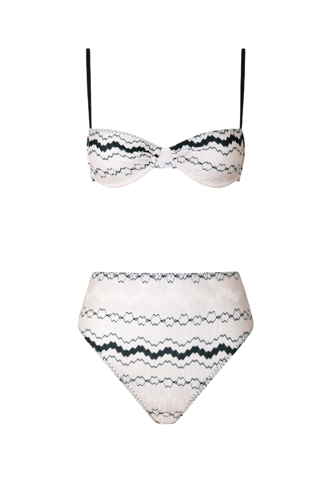 B/W Balcony Bikini - Product - Hanne Bloch Collection