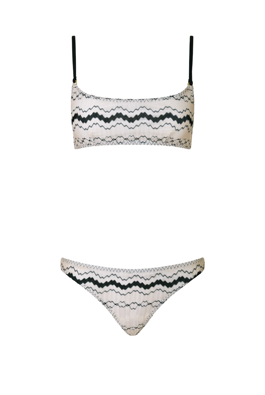 B/W Hipster Bikini - Product - Hanne Bloch Collection