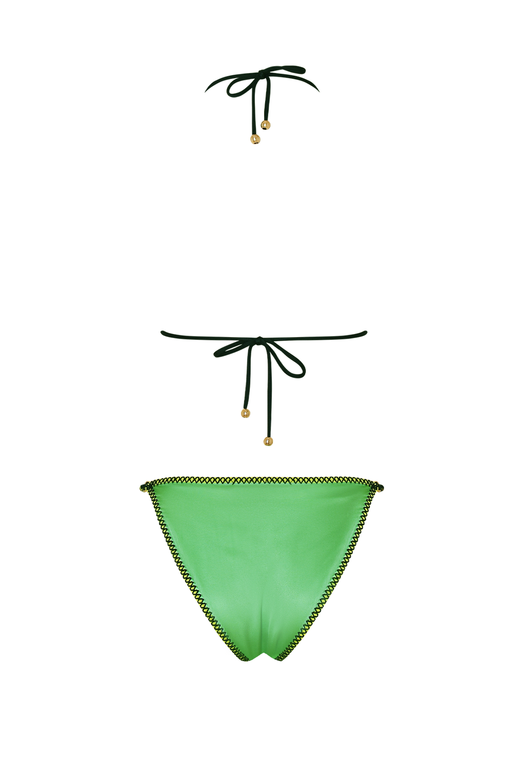 Satin Triangle Bikini