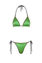 Satin Triangle Bikini