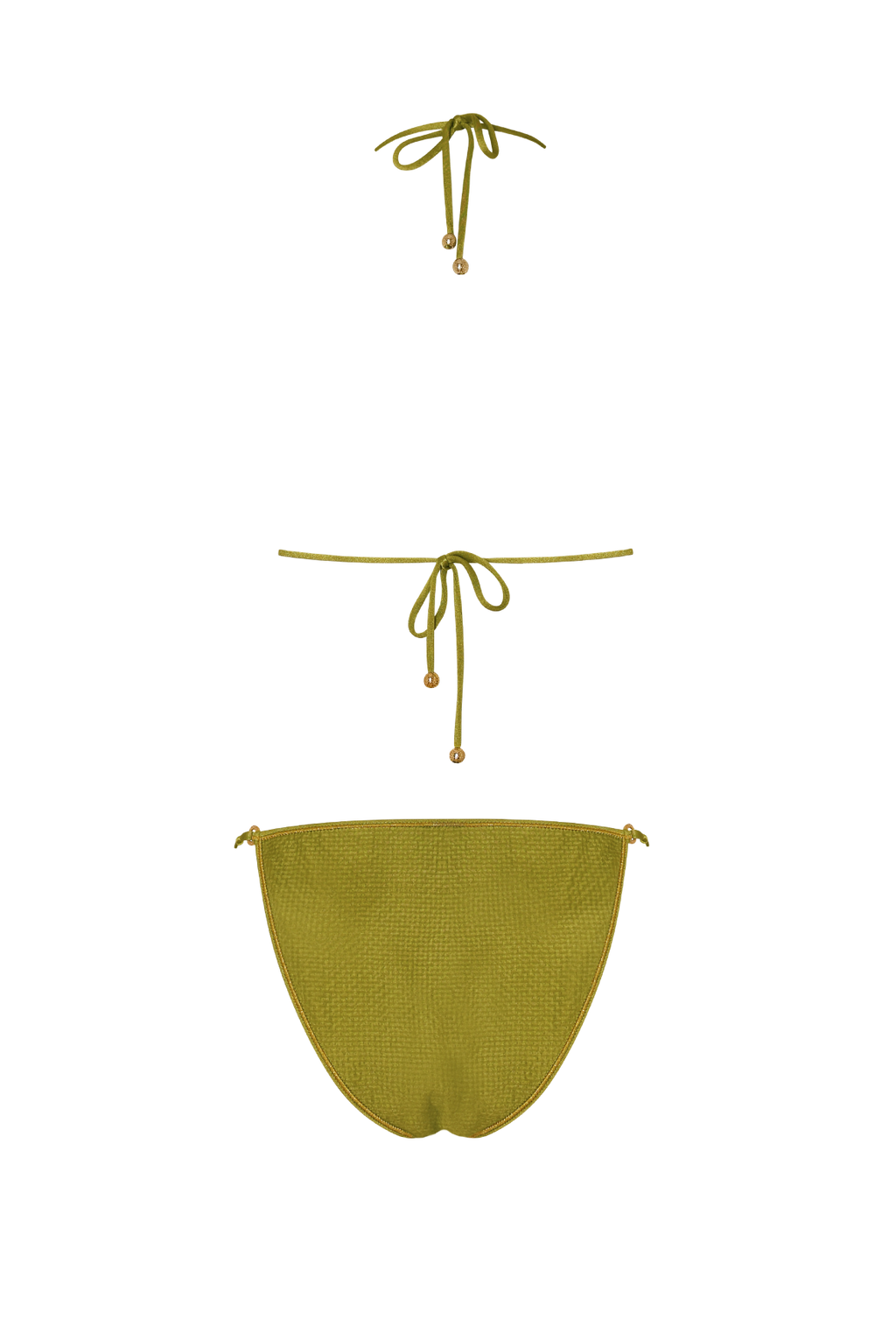 Olive Triangle Bikini