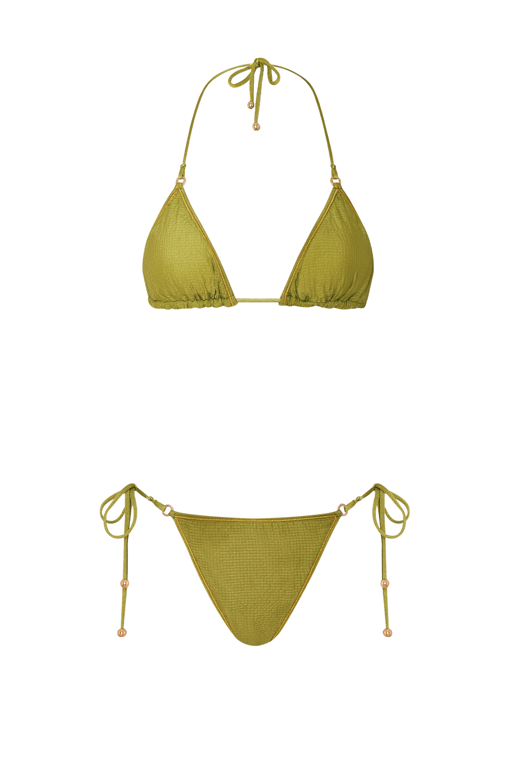 Olive Triangle Bikini
