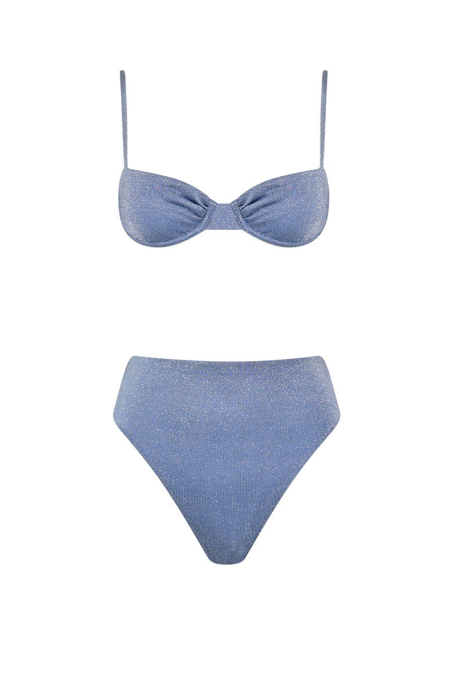Product photo of bikini for warm beach swimming & vacation.