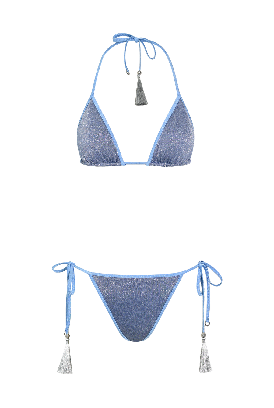 Product photo of bikini for warm beach swimming & vacation.