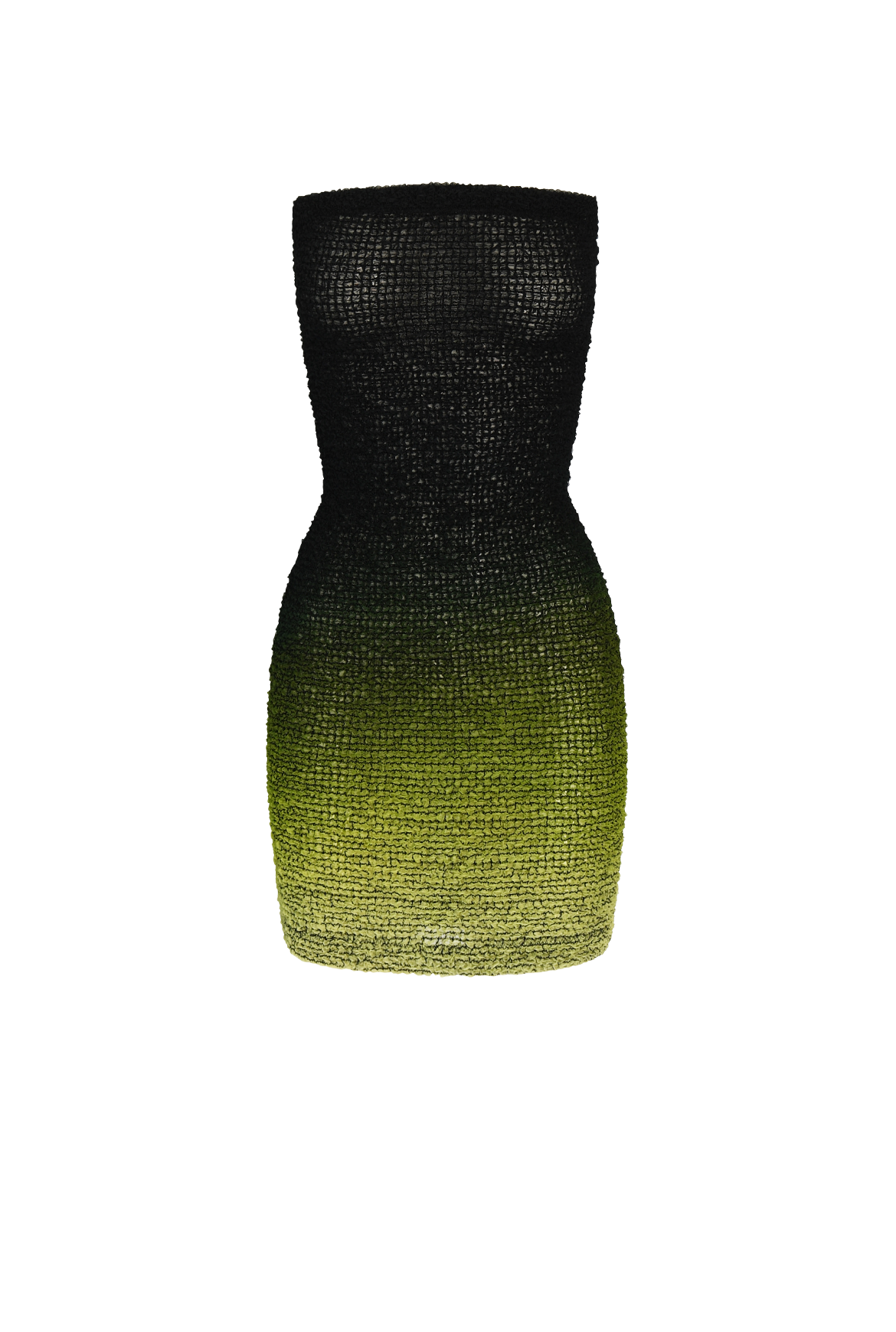 Lime Nido Silk Dress