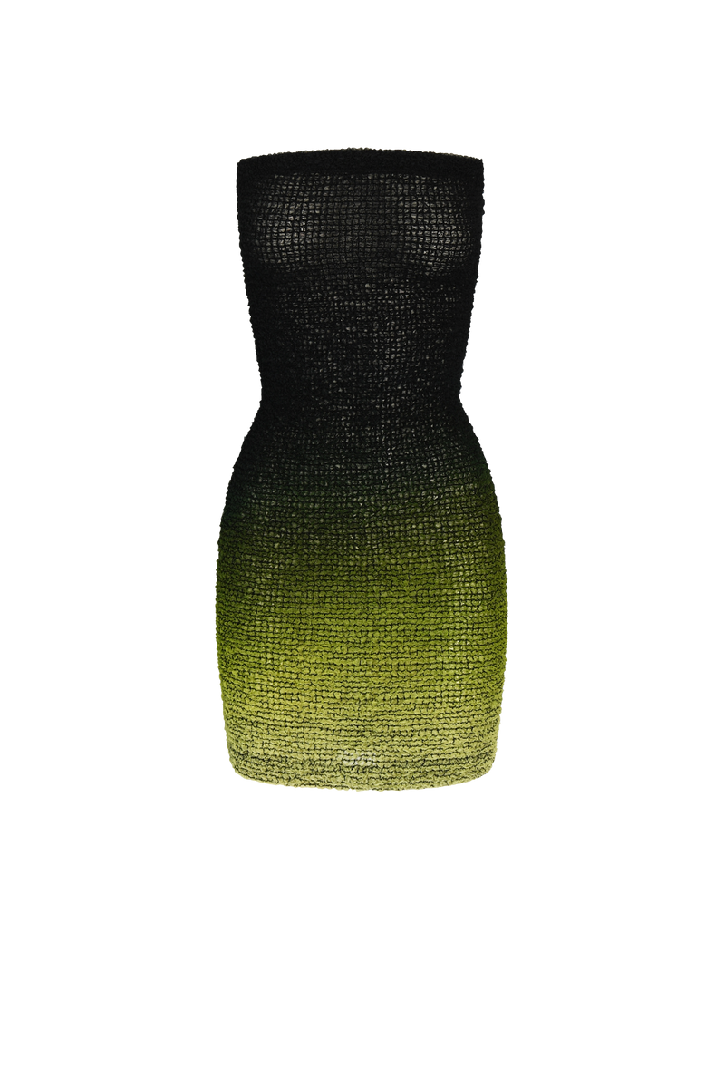 Product photo of Silk Dress perfect for resort, party & wedding.