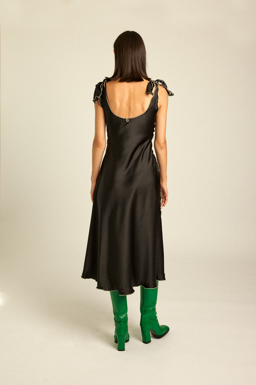 Woman in Dress for resort, party & wedding.