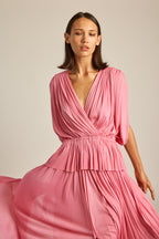 Bubble Silk Tulle Top
