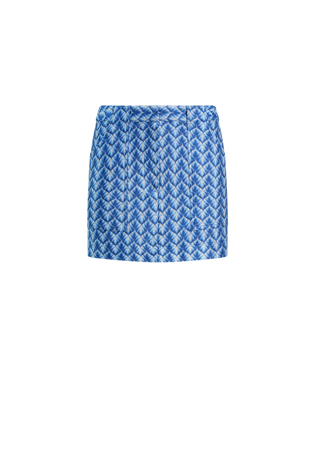 Sky Knit Mini Skirt