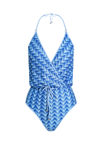 Sky Knit V-Swimsuit