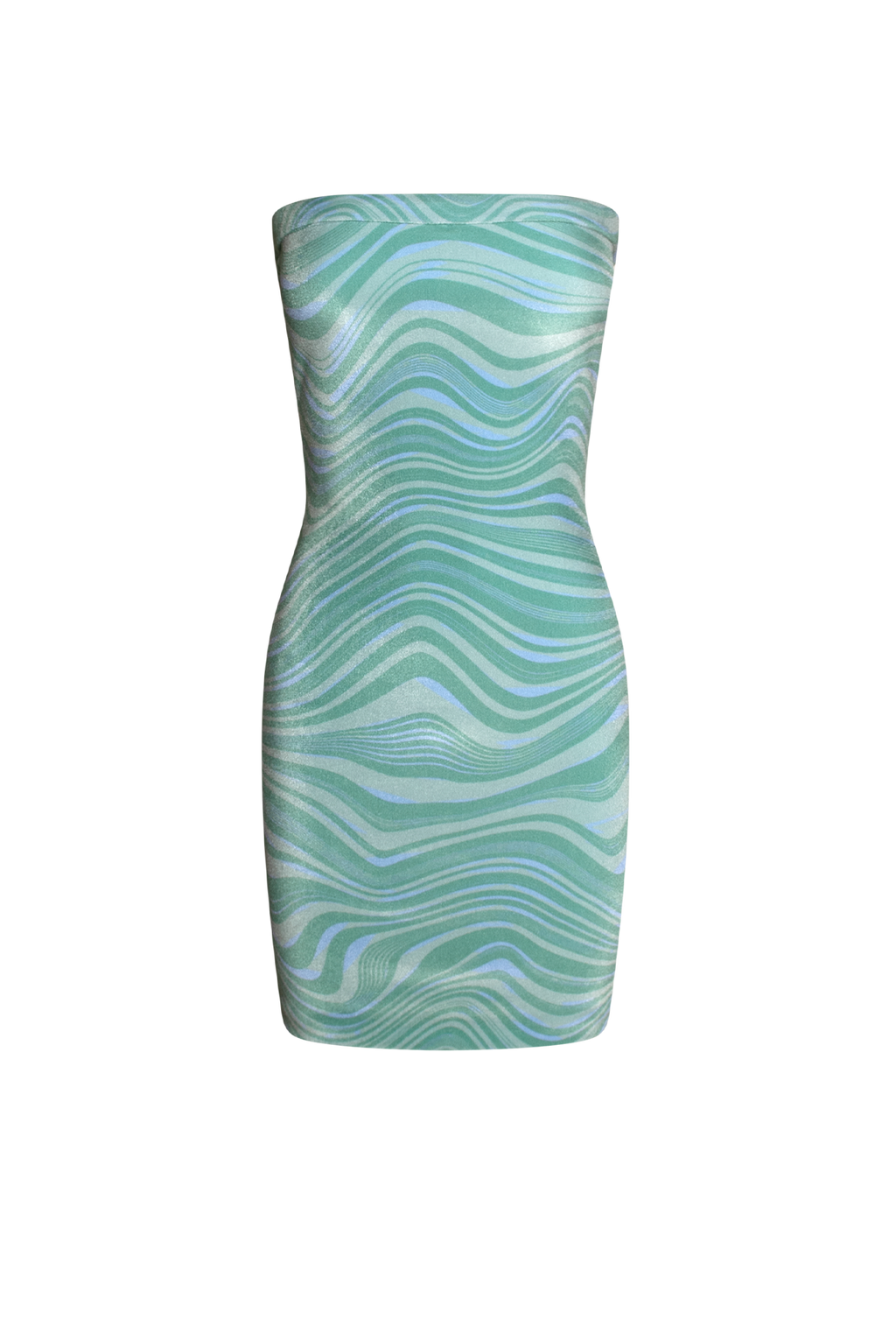 Ocean Wave Tube Dress