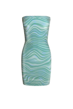 Ocean Wave Tube Dress