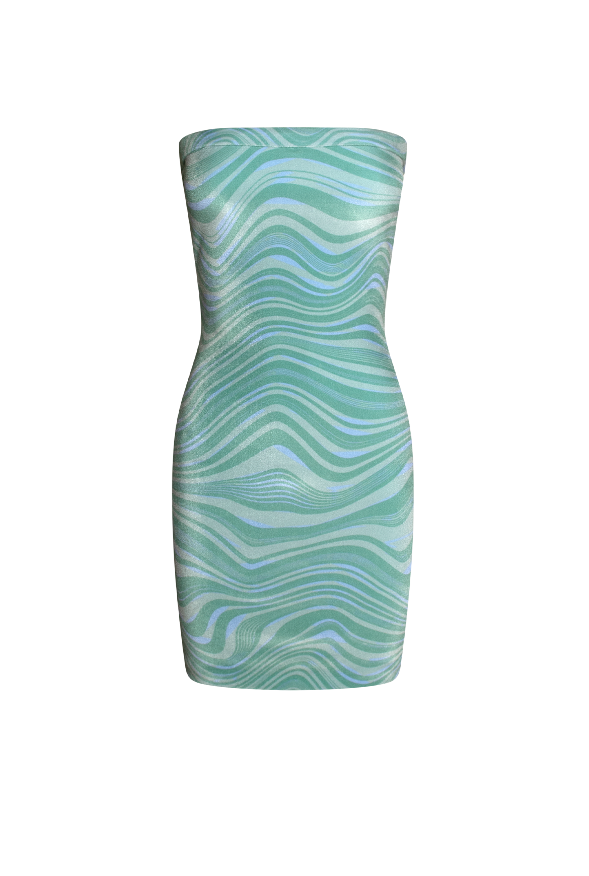 Ocean Wave Tube Dress