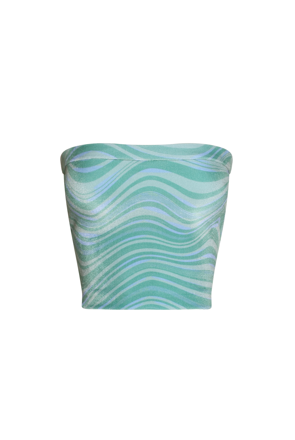 Ocean Wave Tube Top
