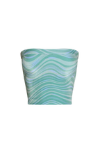 Ocean Wave Tube Top