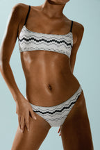 B/W Hipster Bikini - Product - Hanne Bloch Collection