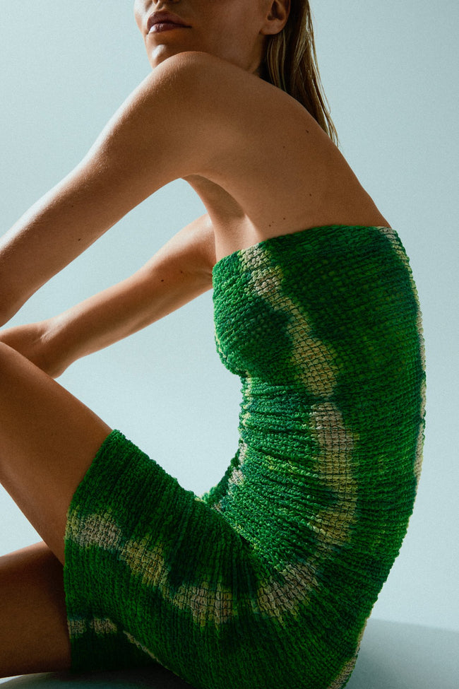 Green Nido Tube Dress