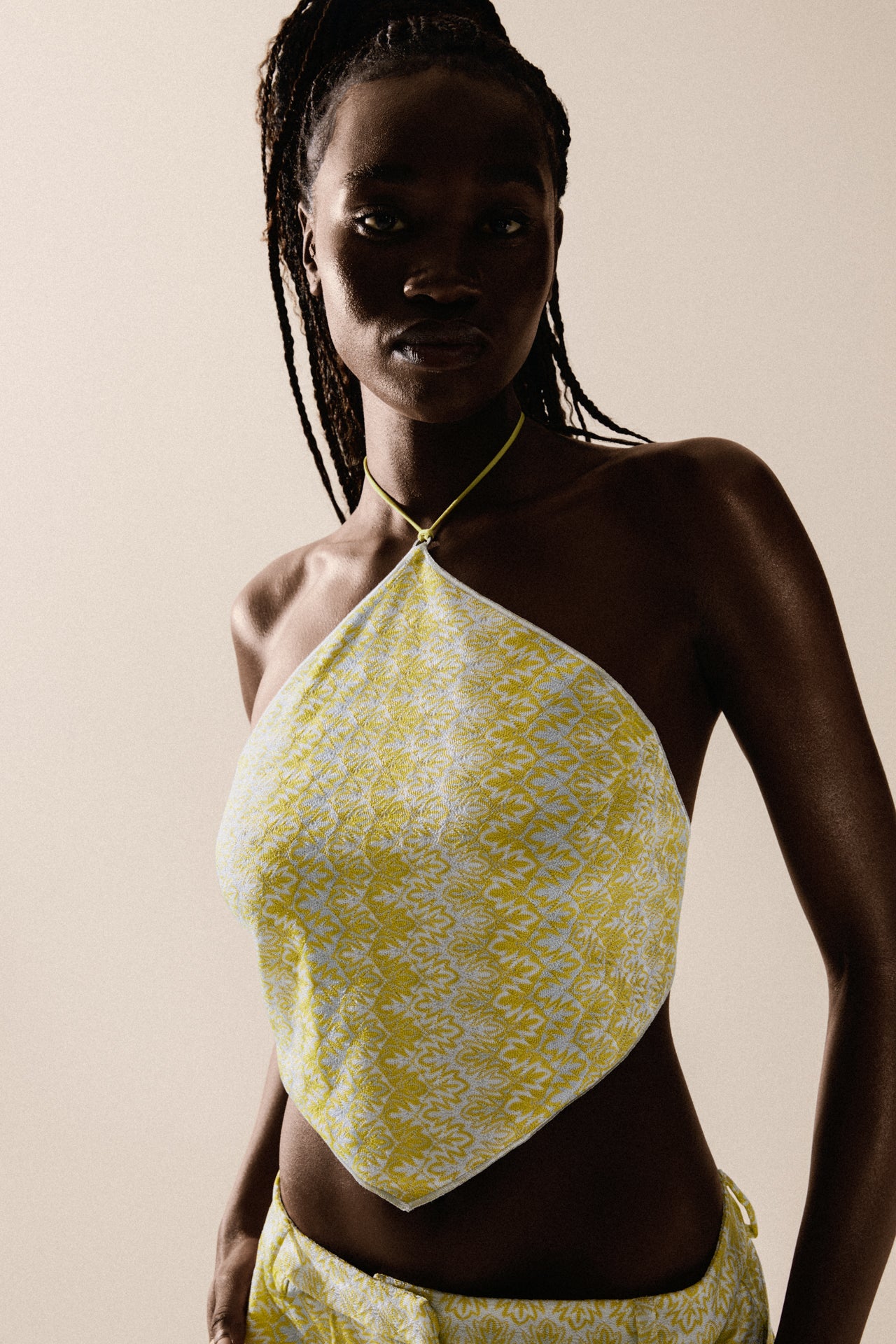 Acid Knit Triangle Top - Product - Hanne Bloch Collection