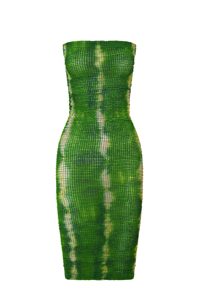 Green Nido Tube Dress