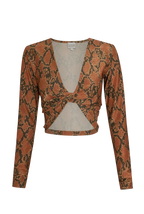 Snake Twisted Top
