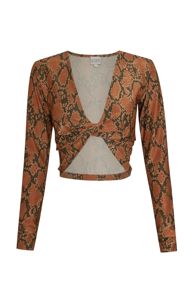 Snake Twisted Top