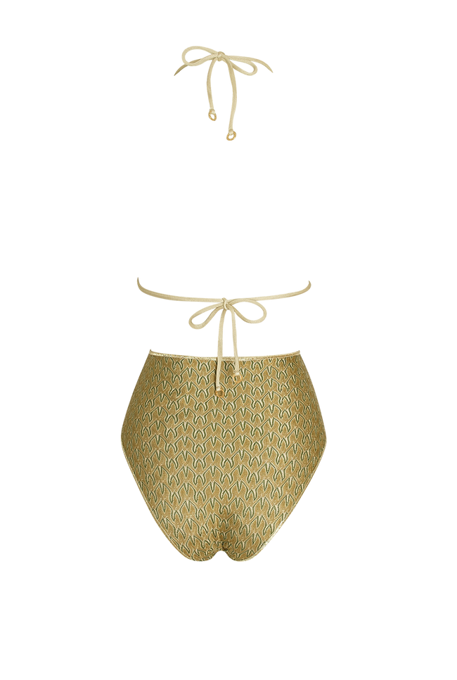 Zig Zag Frill Bikini
